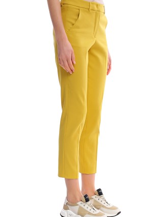 Жёлтые брюки WEEKEND MAX MARA: фото 3 - Invogue
